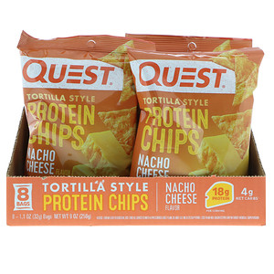 Quest Nutrition プロテインチップス ナチョーチーズ味