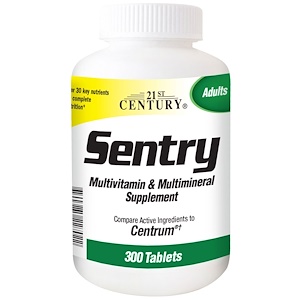 21st Centuryセントリ―（Sentry） マルチビタミン＆マルチミネラルサプリメント