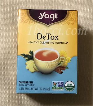 Yogi detox/デトックス 解毒 カフェインフリー