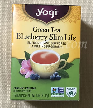 Yogi Tea 緑茶ブルーベリー スリムライフ/Green Tea Blueberry Slim Life