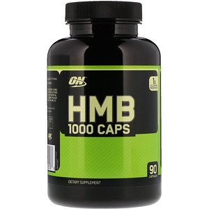 Optimum Nutrition, HMB 1000キャップス、90カプセル