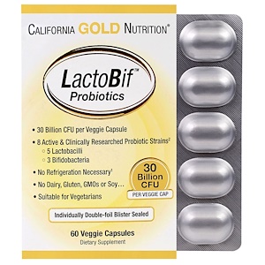 California Gold Nutrition LactoBif プロバイオティクス