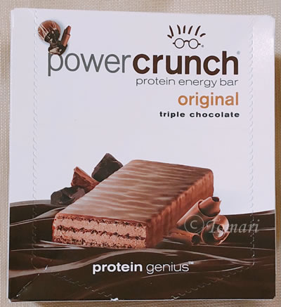 BNRG パワークランチ プロテインエネルギーバーオリジナルトリプルチョコレート味のレビュー！【iHerb】